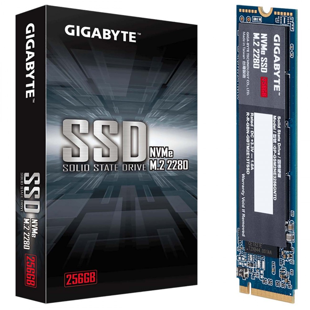 Внутренний SSD накопитель GIGABYTE 256GB NVMe (GP-GSM2NE3256GNTD)