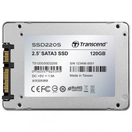 Внутренний SSD накопитель Transcend 120GB 220S (TS120GSSD220S)