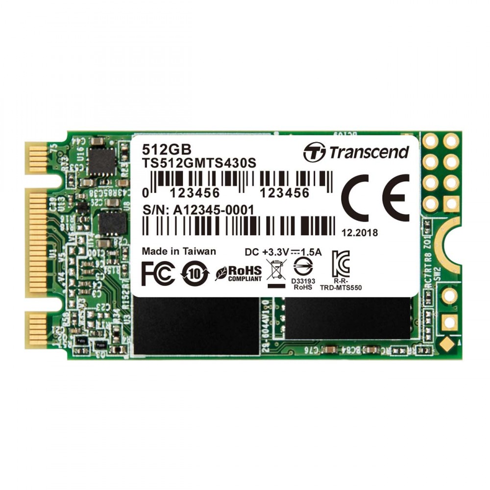 Жесткий диск SSD Transcend 512GB 430S (TS512GMTS430S)