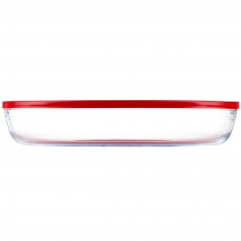 Форма для выпекания (стекло) Pyrex XL с крышкой, 35х24х6см (346BN00R)