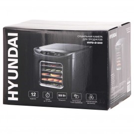 Сушка для фруктов Hyundai HYFD-S1202 Black