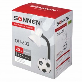 Светильник настольный Sonnen OU-503 Мяч Е27 White (236675)