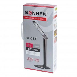 Светильник настольный Sonnen BR-888 8W Black (236665)