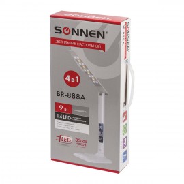 Светильник настольный Sonnen BR-888A 9W White (236664)