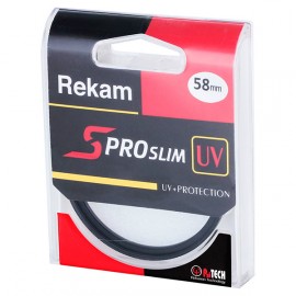 Светофильтр Rekam S PRO SLIM UV+Protection 58 мм (UV 58-SMC2LC)