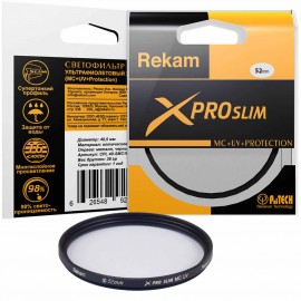 Светофильтр Rekam UV 52-SMC16LC 