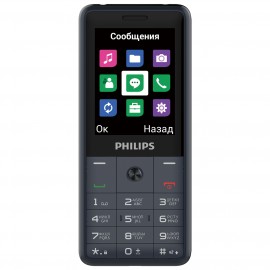 Мобильный телефон Philips Xenium E169 Dark Gray