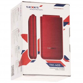 Мобильный телефон teXet TM-405 Red