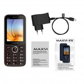 Мобильный телефон Maxvi K18 Brown