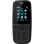 Мобильный телефон Nokia 105SS (2019) Black (ТА-1203)