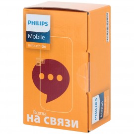 Мобильный телефон Philips Xenium E255 Black