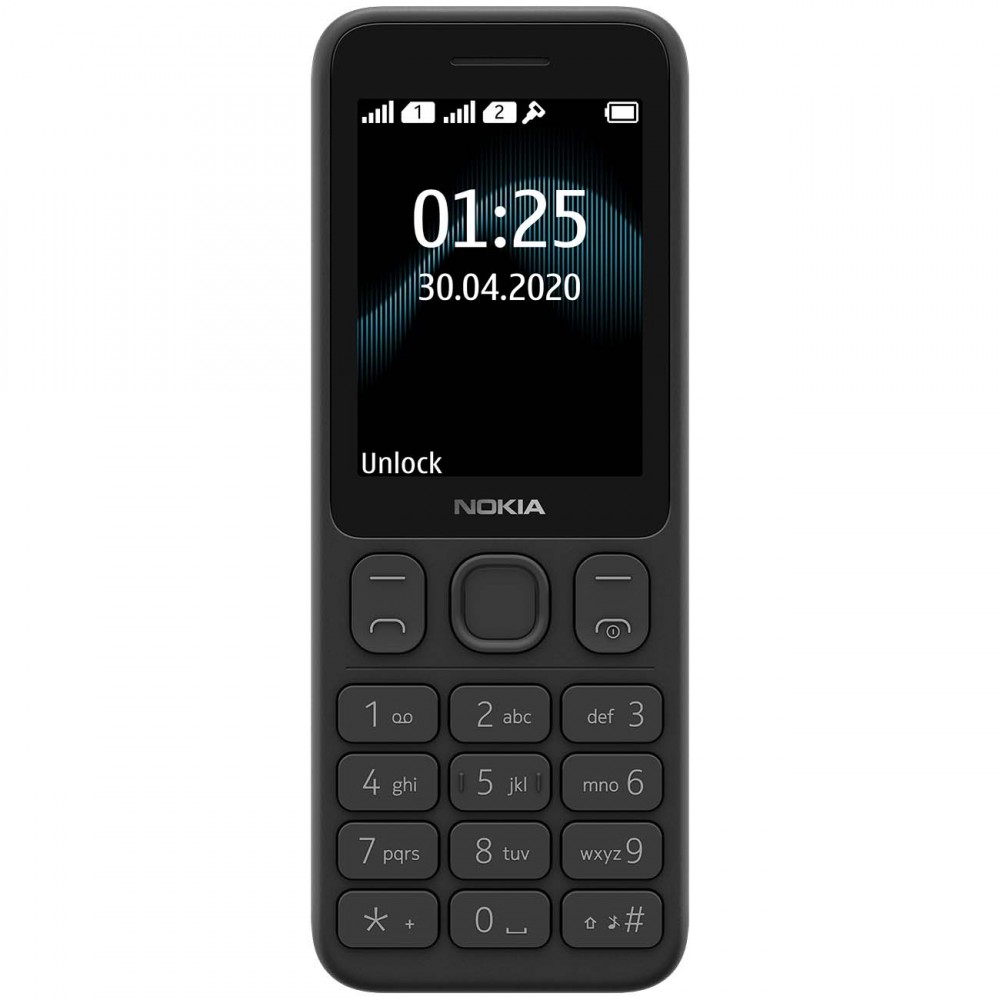 Мобильный телефон Nokia 125DS Black (TA-1253)