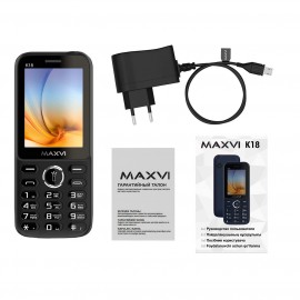 Мобильный телефон Maxvi K18 Black