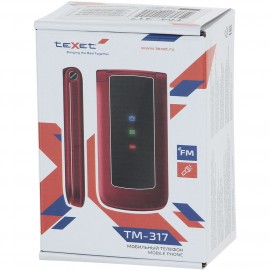 Мобильный телефон teXet TM-317 Black