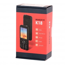 Мобильный телефон Maxvi K18 Black