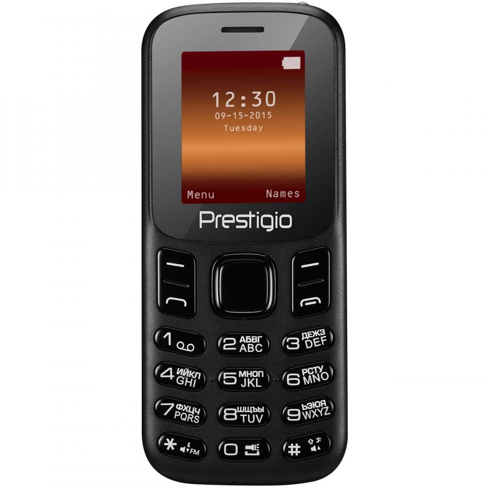 Мобильный телефон Prestigio Wize J1 DUO Black (PFP1184) - купить по  выгодной цене с доставкой по Москве из интернет-магазина Lostelecom