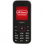 Мобильный телефон teXet TM-128 Black/Red