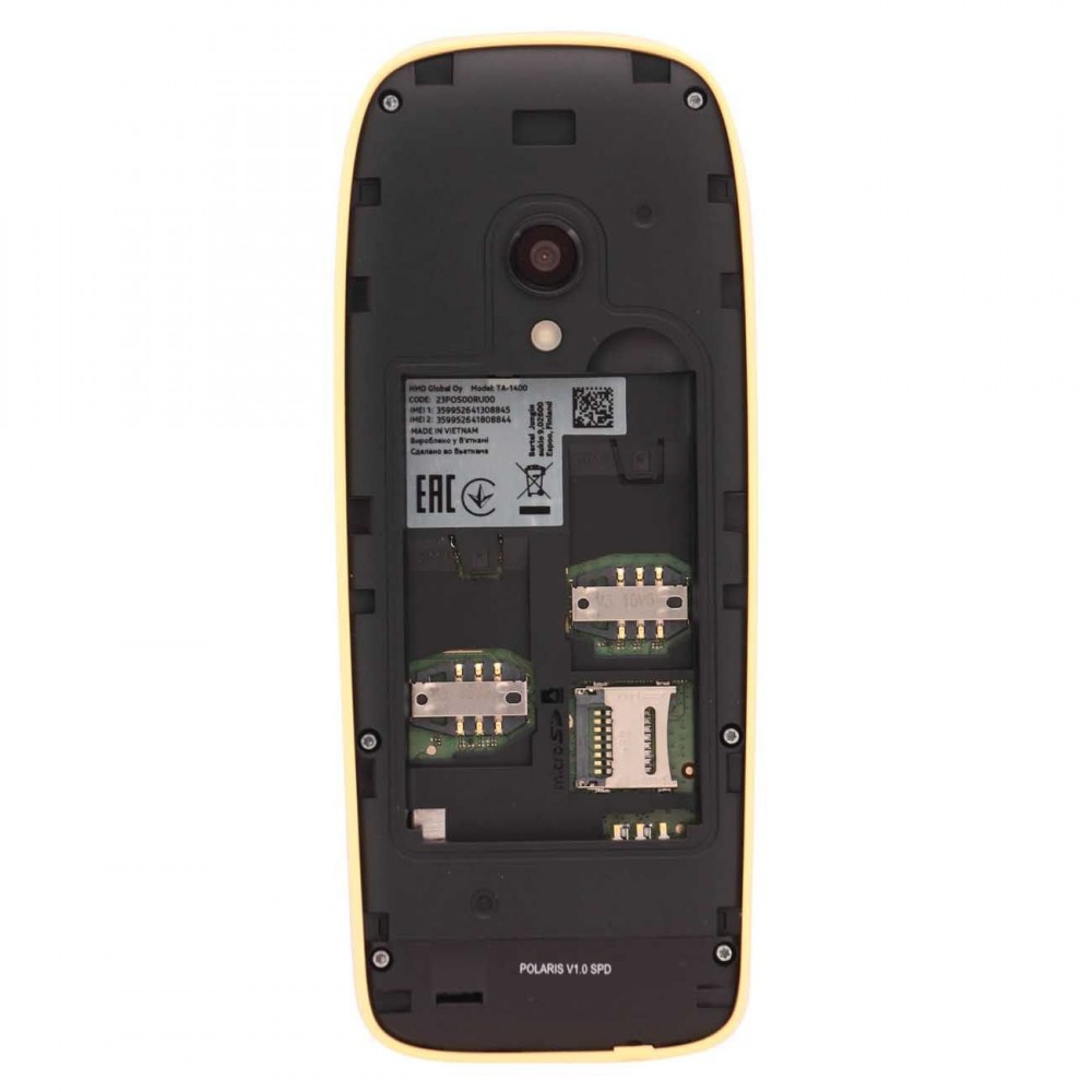 Мобильный телефон Nokia 6310 DS Yellow (TA-1400)