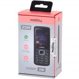 Мобильный телефон Nobby 230 Deep Black (NBC-BP-24-32)