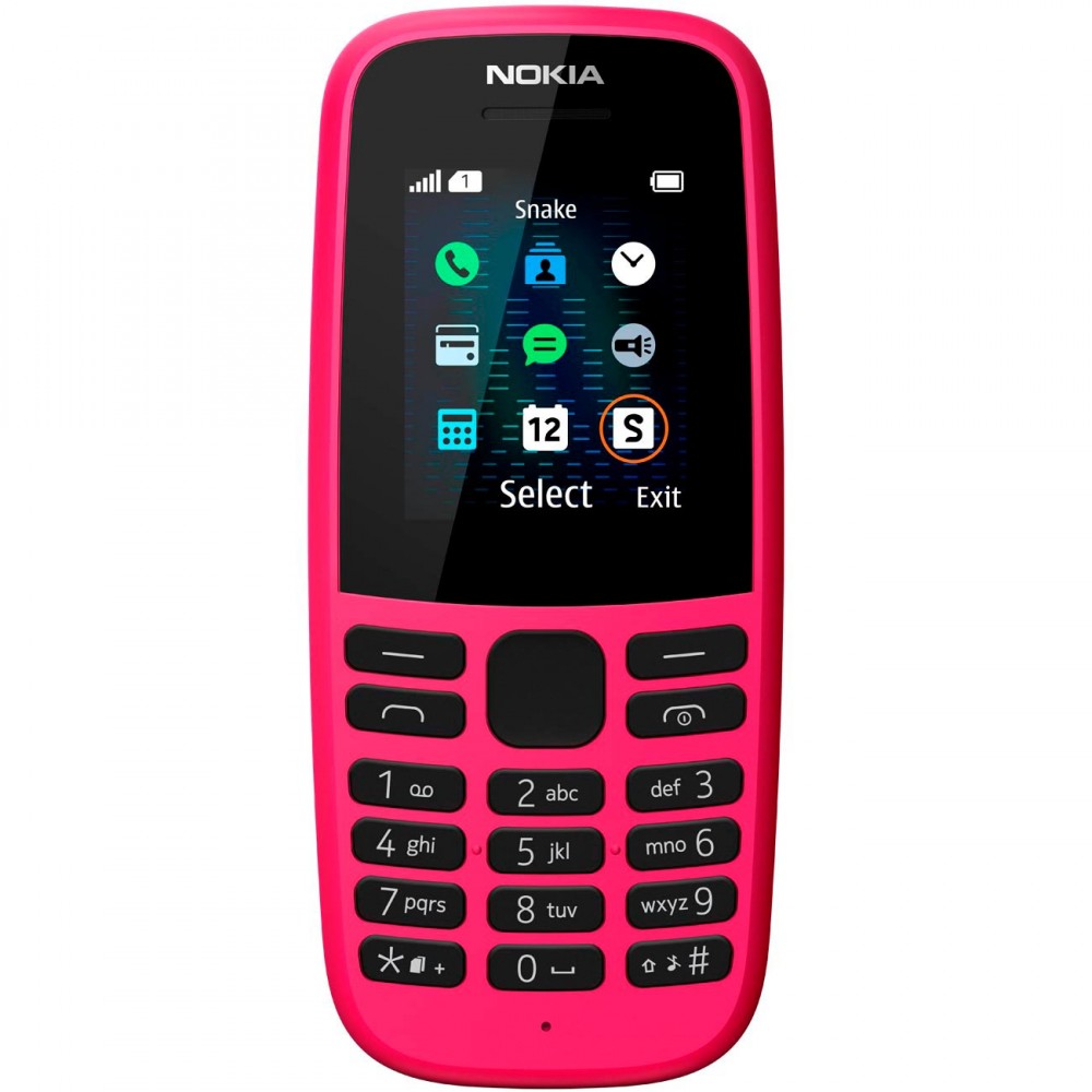 Мобильный телефон Nokia 105SS (2019) Pink (ТА-1203)