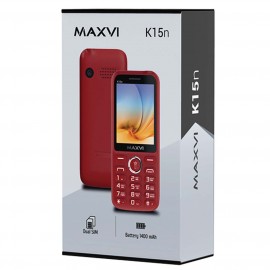 Мобильный телефон Maxvi K15n Wine Red