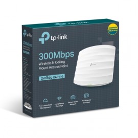 Точка доступа Wi-Fi TP-Link EAP110 N300 10/100BASE-TX белый