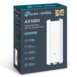 Точка доступа Wi-Fi TP-Link EAP610-Outdoor AX1800 10/100/1000BASE-TX белый