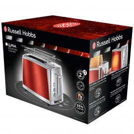 Тостер Russell Hobbs Luna Solar Red (23220-56)