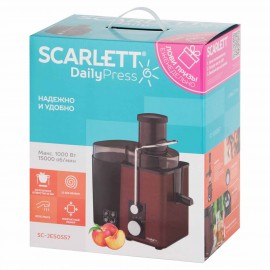 Соковыжималка центробежная Scarlett SC-JE50S57 Brown