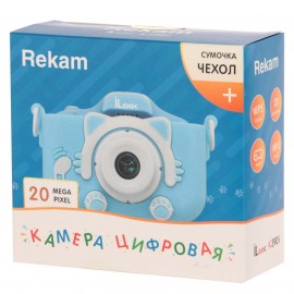 Фотоаппарат детский Rekam iLook K390i Blue