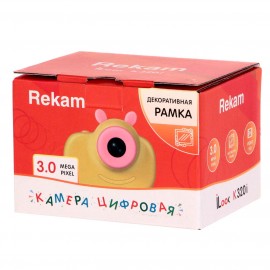 Фотоаппарат детский Rekam iLook K320i Yellow