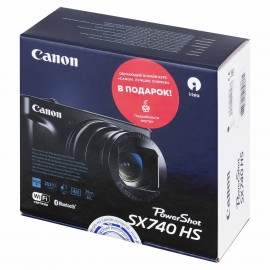 Фотоаппарат компактный Canon PowerShot SX740 HS Black