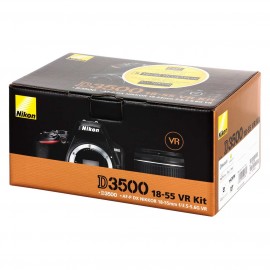 Фотоаппарат зеркальный Nikon D3500 18-55 P VR Kit Black