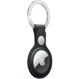 Брелок Apple AirTag Leather Key Ring Midnight (MMF93ZM/A)