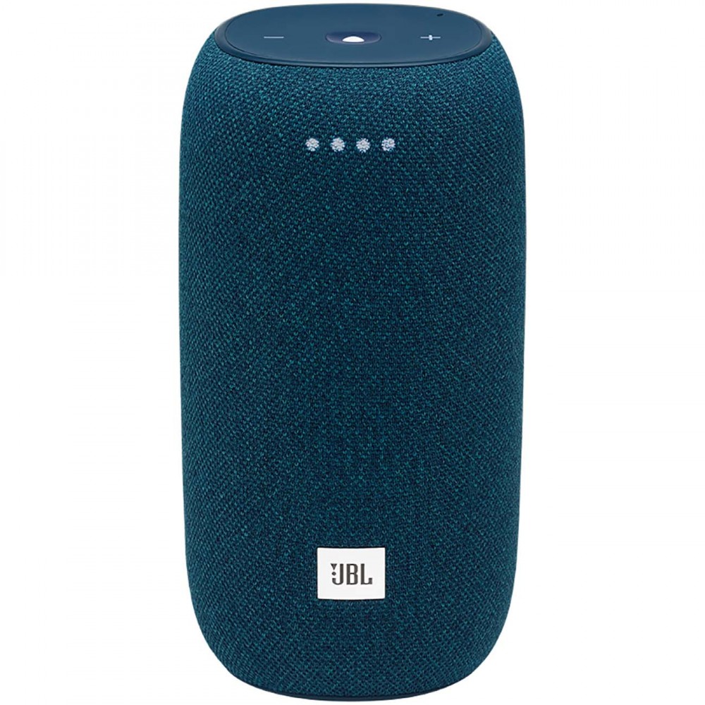 Умная колонка JBL Link Portable Blue с голосовым помощником Алисой