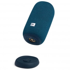 Умная колонка JBL Link Portable Blue с голосовым помощником Алисой