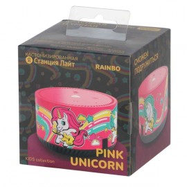 Умная колонка Яндекс Станция Лайт Rainbo Pink Unicorn