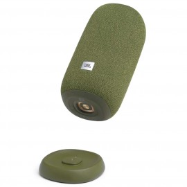 Умная колонка JBL Link Portable Green с голосовым помощником Алисой