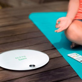 Весы напольные Qardio QardioBase Wireless Smart Scale (B100-IOW)