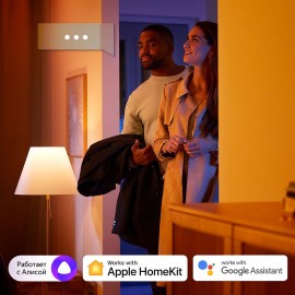 Умная лампа Philips Hue Single Bulb E27 Color (929002216824)