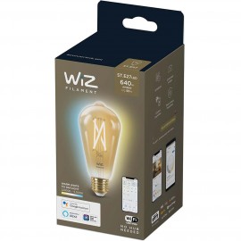 Умный свет WiZ Wi-Fi BLE 50W ST64 E27 Amber (929003018701)