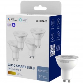 Умный свет Yeelight YGYC0120005WTEU GU10 Smart bulb W1 Dimmable 4 шт.