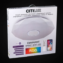 Умный свет Citilux Diamant Smart CL713A80G