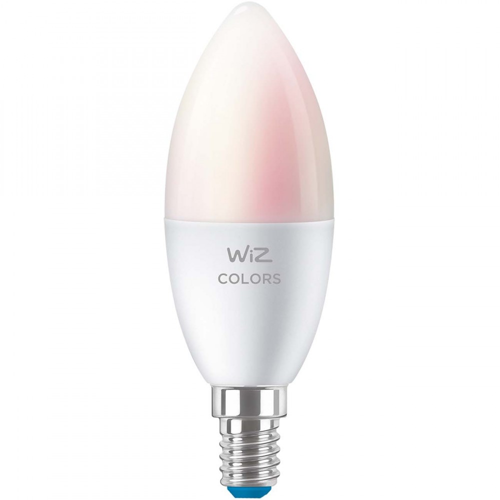 Умный свет WiZ Wi-Fi BLE 40W C37 E14 RGB (929002448802)