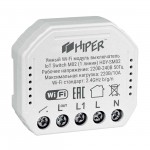 Умный встраиваемый Wi-Fi модуль выключатель HIPER HDY-SM02