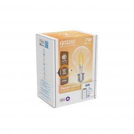 Умный свет Gauss Smart Home DIM E27 A60 7W