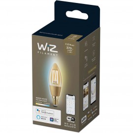 Умный свет WiZ Wi-Fi BLE 25W C35 E14 Amber (929003017701)