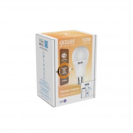 Умный свет Gauss Smart Home DIM E27 A60 10W 2700К