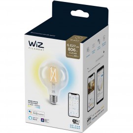 Умный свет WiZ Wi-Fi BLE 60W G95 E27 Clear (929003018201) 