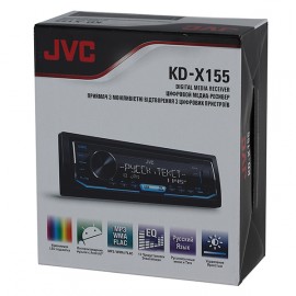 USB-Автомагнитола JVC KD-X155